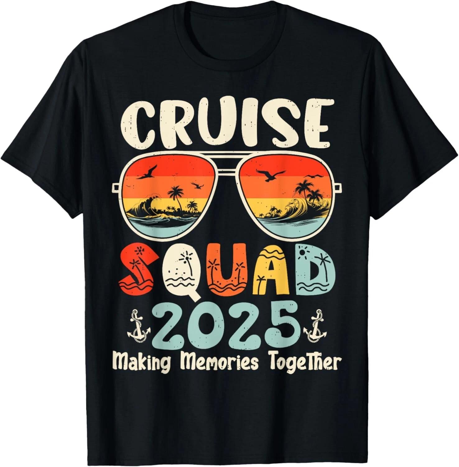 Cruise Squad 2025 Summer Vacation Matching Family Cruise Gift Unisex T-Shirt S