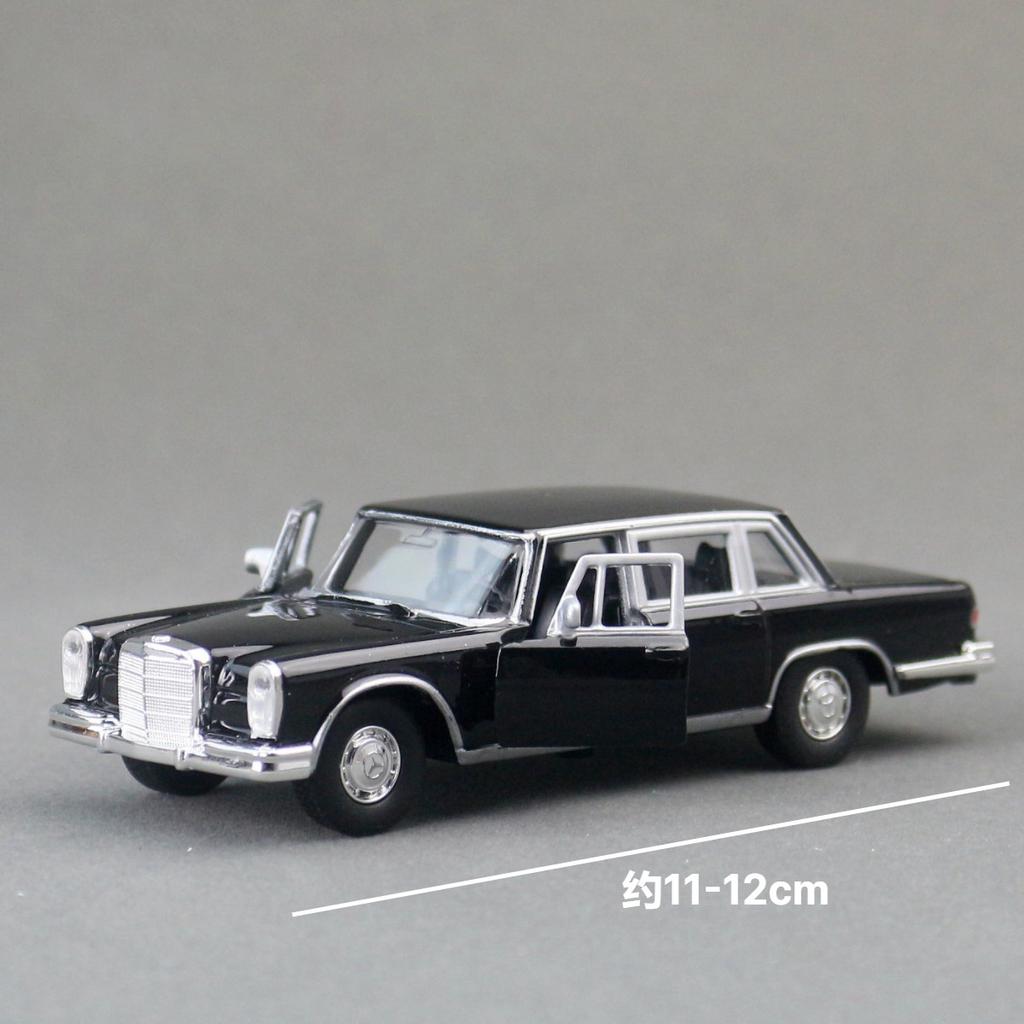 EFQXA1 WELLY 1:36 Mercedes-Benz 600 1963 Alloy Car Diecasts & Toy Vehicles Car Model Miniature Scale Model Car Toy For Children
