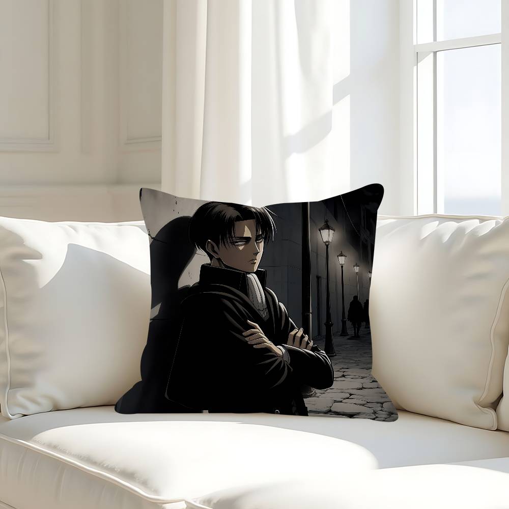 L-Levi A-Ackerman Örngott Avtagbart Tvättbart Kuddfodral – Mjukt Linne för Alla Säsonger