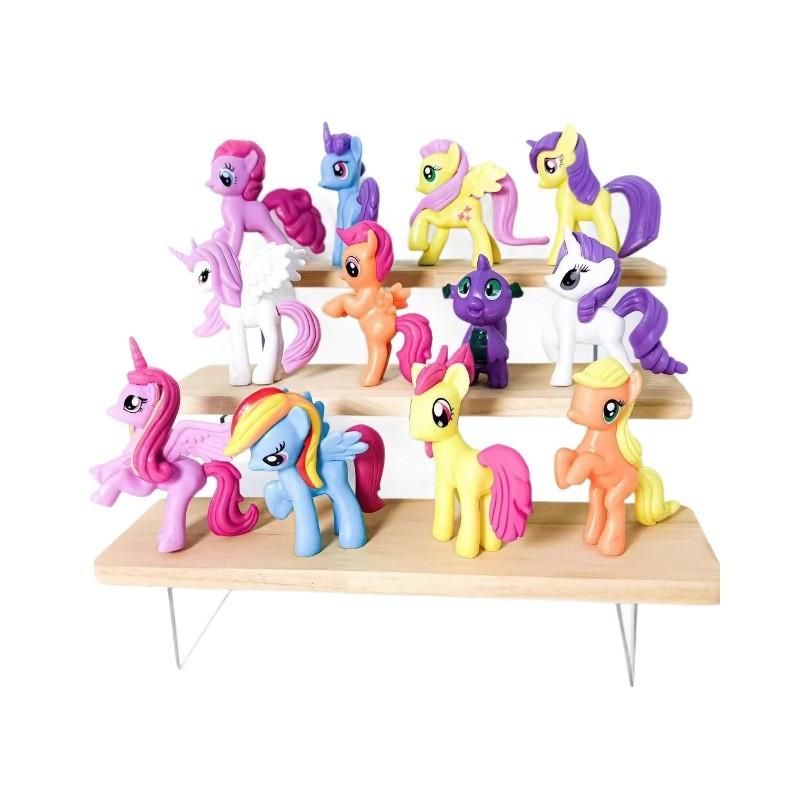 Complete Set Magical Of 12 Pvc Polly Princess Figurines Ideal For Kids Parties And Cake Models