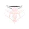 Ladies Lace Sexy Panties Cut-out Erotic Thong Underwear Women Seductive Underwear Low Waist Cross Strap Brief