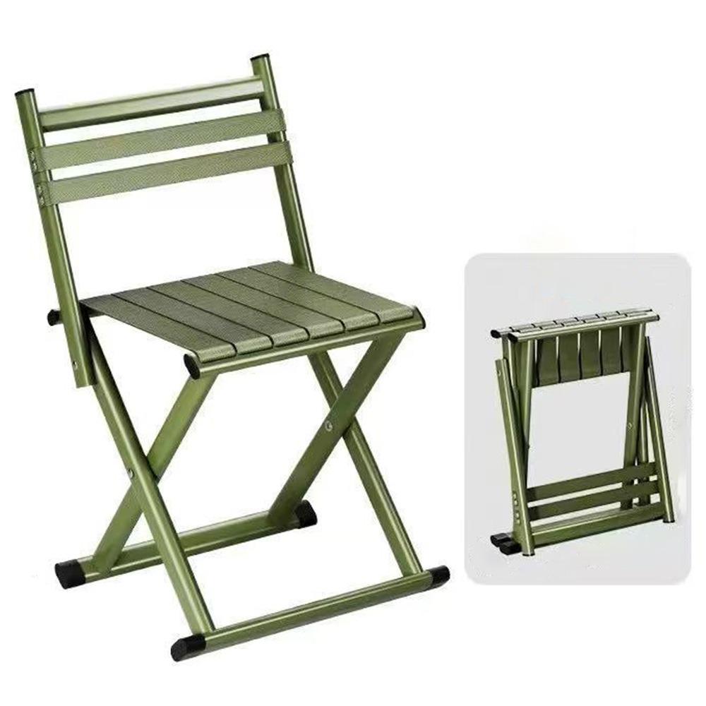 Strong Load-bearing Camping Stool Wear-resistant Patio Seat Portable Folding Chairs  Riding