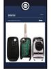 CWTWB1G767: Compatible 3-button Renault Car Remote, 433MHz Frequency, 4A Chip.