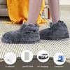 Calçado Aquecido Almofada Aquecedora Botas Fáceis de Usar Botas Aquecidas Chinelos Aquecimento Rápido 1 Par Antiderrapante 5 Níveis de Temperatura para Casa