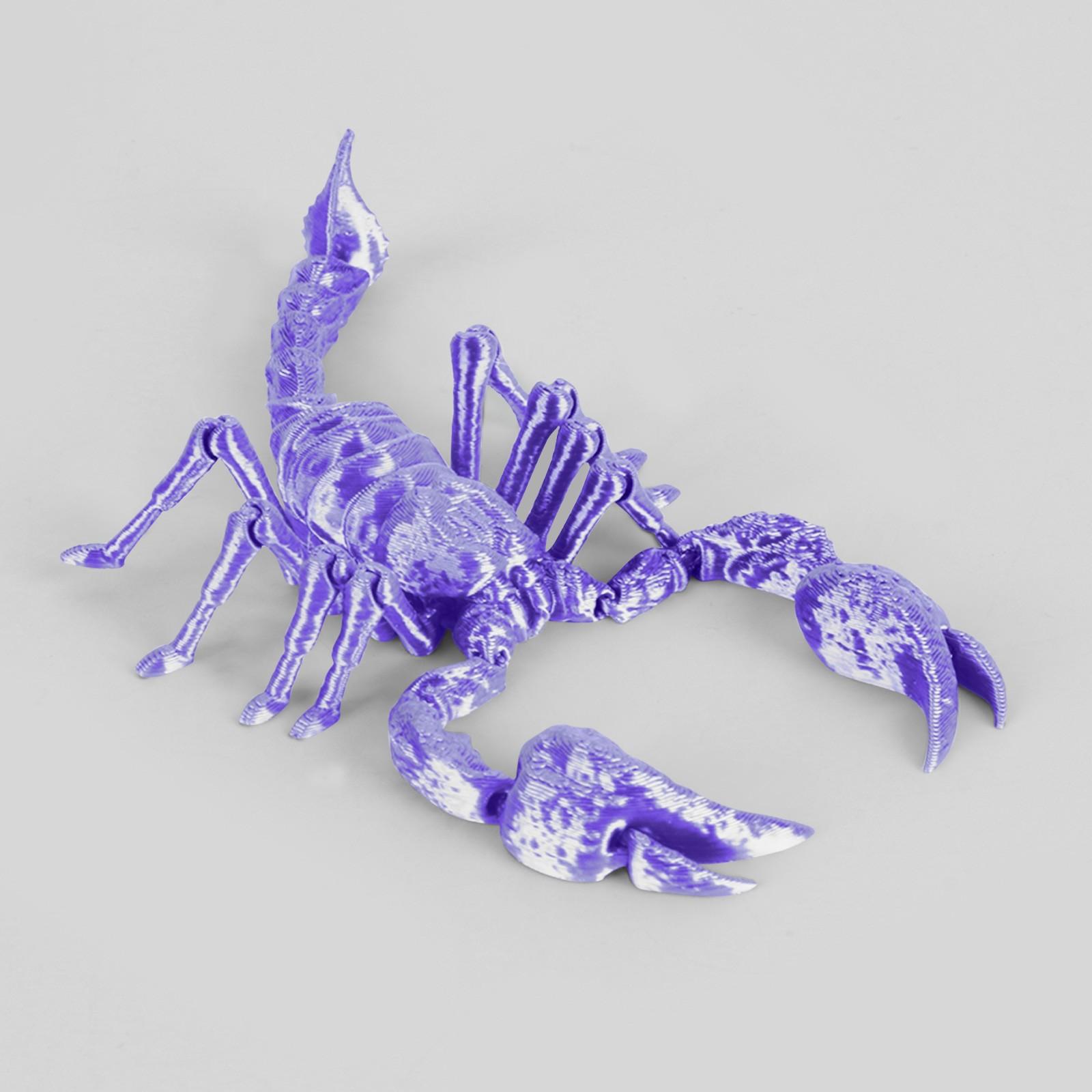 

3D-печать Скорпион 3D-печать Шарнирная игрушка Скорпион Взрослая детская игрушка Таинственная игрушка Скорпион One Size