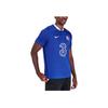 Nike 2022-23 Chelsea No. 3 Home Kit Short Sleeve Jersey with Digital Logo Men Tops Blue DM1839-496