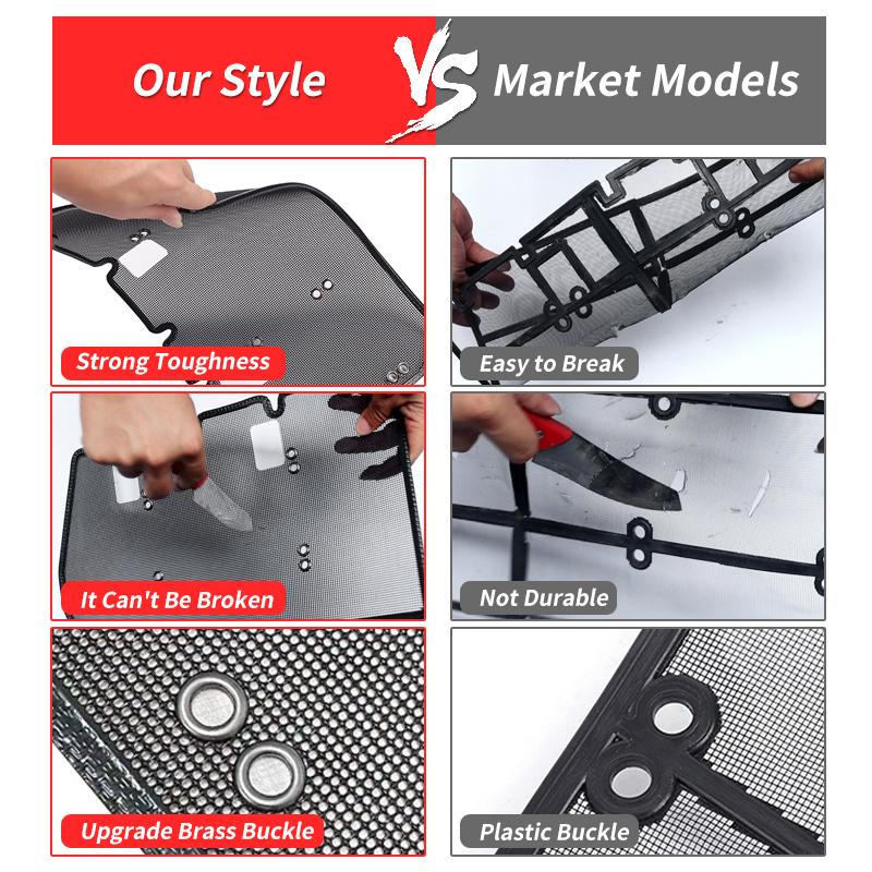 2015-2021 For Toyota Alphard Vellfire 30 Insect-Proof Grille Net Mosquito-Proof Water Tank Middle Net Front Face Modification