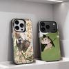Кумедний мишачий щур Милий чохол для телефону Для iPhone 17,16,15,14,13,12,11,Pro,XS,Max,Plus,Mini,SE4,E IMD Матовий чорний