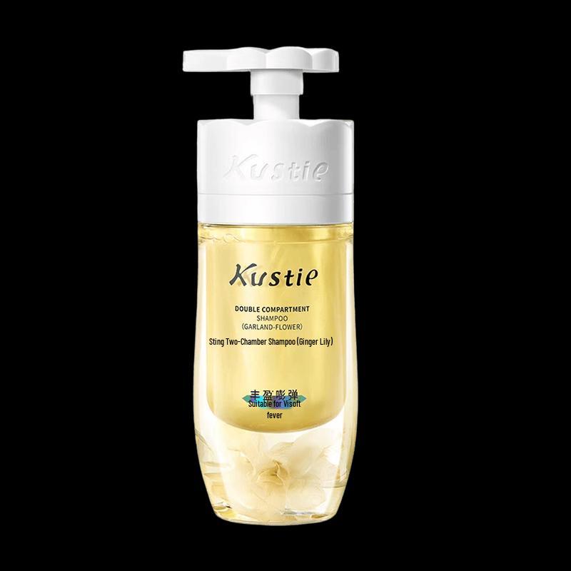 Kustie Dual-Chamber Ginger Flower Shampoo