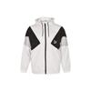 PUMA Color Block Logo Print Zip-Up Hooded Jacket Men Jackets Black White 538603-02
