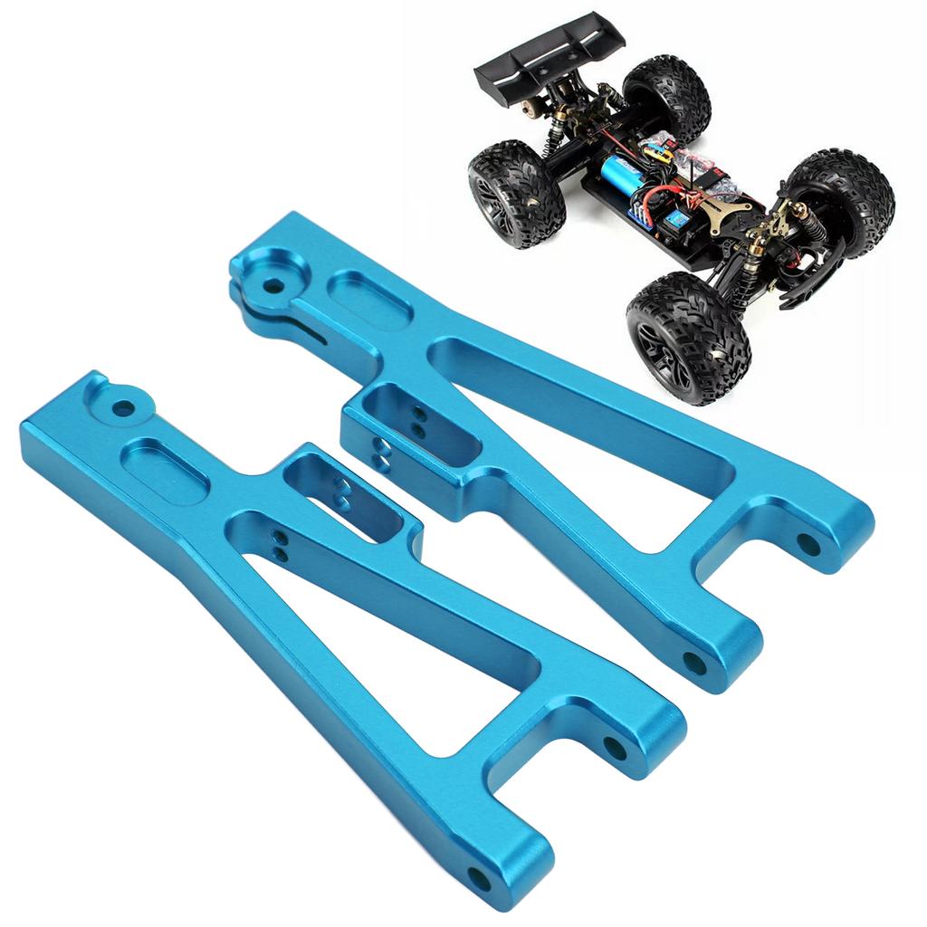 2pcs RC Suspension Arm Aluminum Alloy   Upgrade Front and Rear Lower Swing Arm for JLB 1Celsius10 Truck