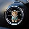 Gerinkoken Car , Cute Cat , 4pcs Sed, Cartoon Aromatherapy , Sea