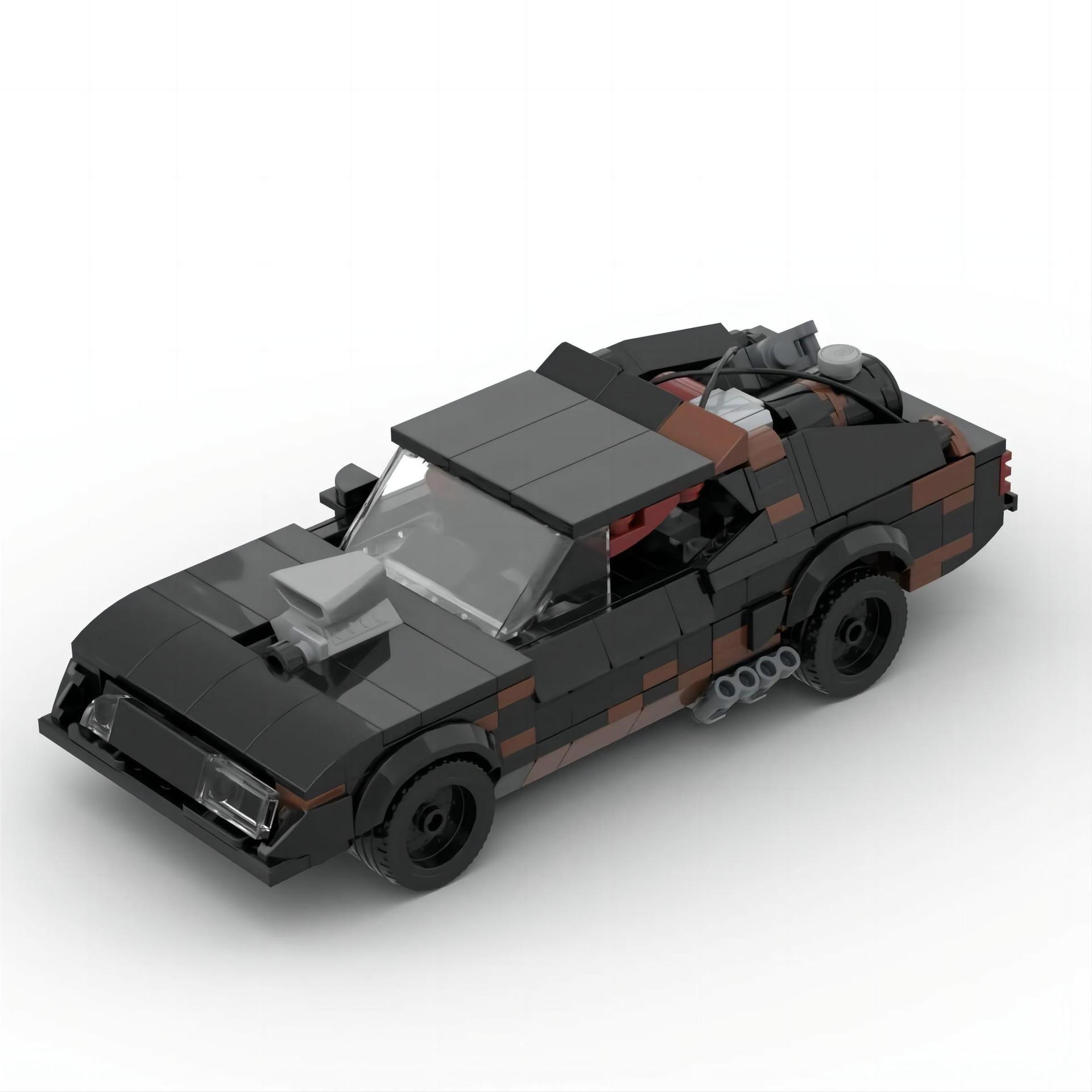 

MOC Безумный Макс: Совместимый с Fury Road конструктор спортивного автомобиля Lego