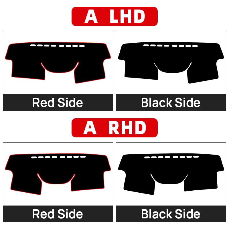 For Toyota Yaris Vitz 2006 2007 2008 2009 2010 2011 Car Dashboard Sun Shade Cover trument Desk Non-slip Pad Accessories