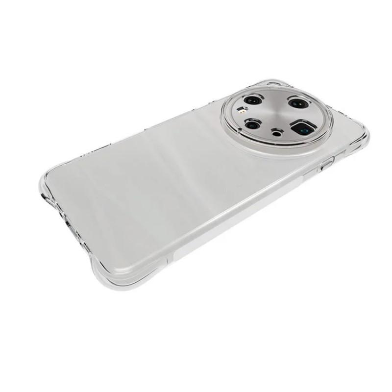 For Oppo Find X9 Pro 5G Clear TPU Case WANLONFENG TM Series 2.0mm Phone Back Cover