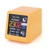 Mini Smart WIFI Weather Station Clock DIY GIF Animations Desktop Mini Clock Desktop Decoration