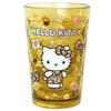 K Company Sanrio Characters Kirahoro Clear Long Cup Hello Kitty Leopard Print SAC-HCLL-KTHY H12.4 X W8.3 D8.3cm