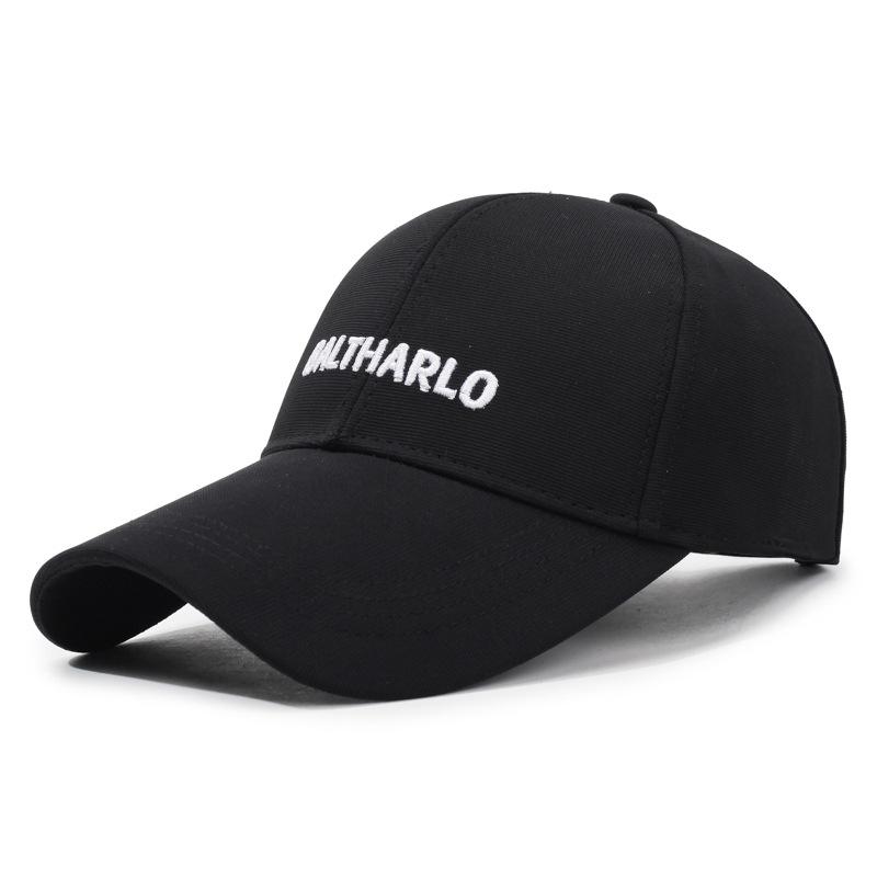 

Baltharlo Embroidery Letter Baseball Hat Uv Protection Outdoors Gift Breathable Black White