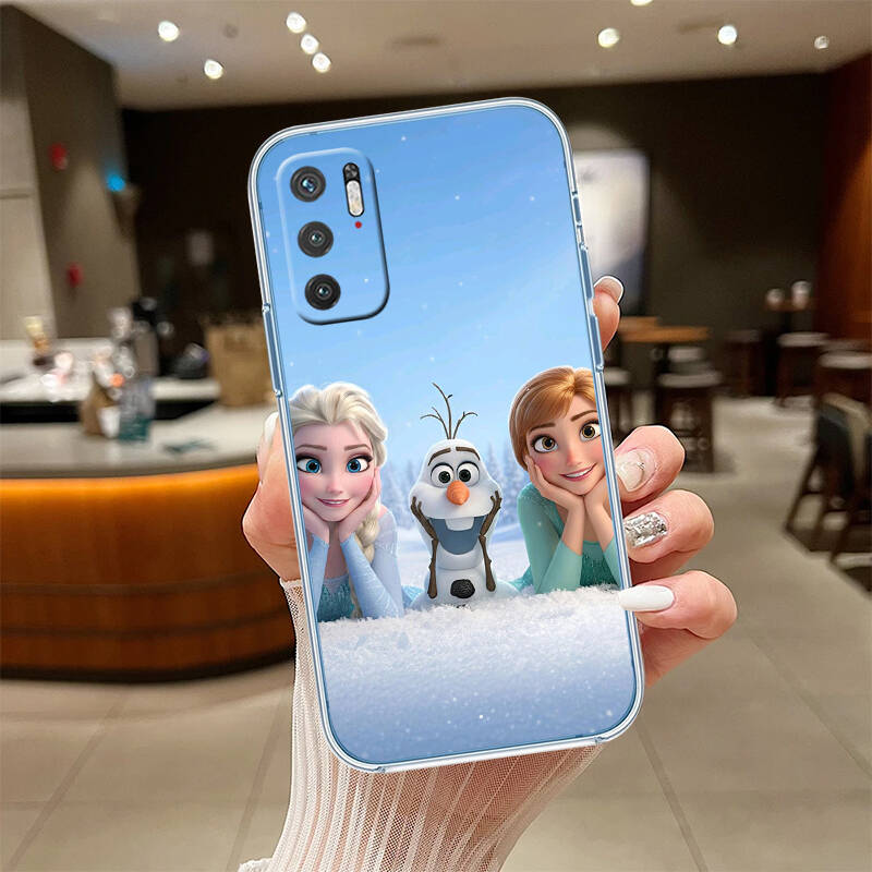 Frozen Olaf Elsa Anna Phone Case for Motorola Edge 20 30 S30 40 50 Fusion Lite Plus Pro Ultra Neo One Action Zoom Hyper Power Macro Vision