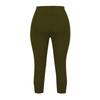 Women's Casual -Color Slim Base Cut-out Cropped Pants