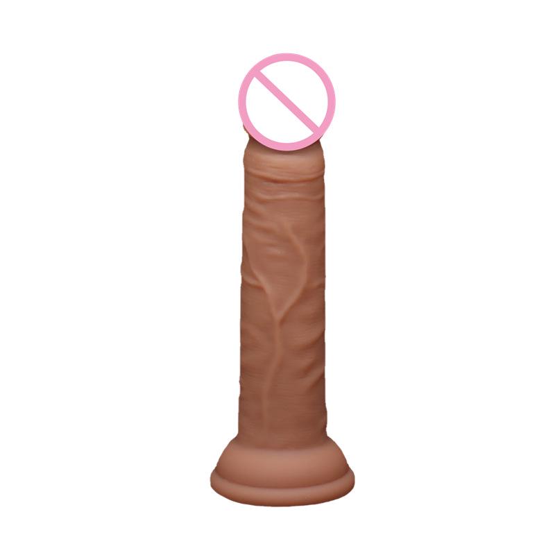 Piccolo Dildo Morbido in Silicone Senza Uovo per Donne - Giocattolo Sessuale Adulto Non Elastico per Masturbazione Piacevole