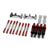SMVM Upgrade Metal Pull Rod, Tie Rod, Pull Rod Base, Shock Absorber Spare Parts