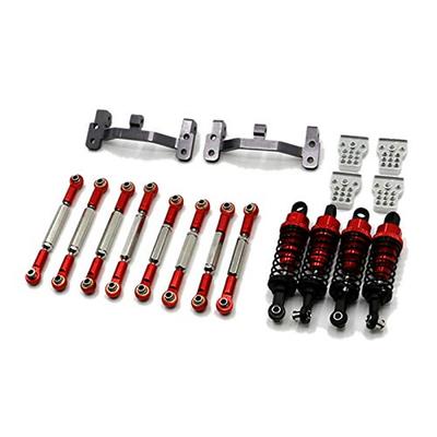SMVM Upgrade Metal Pull Rod, Tie Rod, Pull Rod Base, Shock Absorber Spare Parts