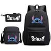 Printed Schoolbag Three-Piece Set, Primary And Secondary School Schoolbag, Backpack, Shoulder Bag, Pencil Bag.