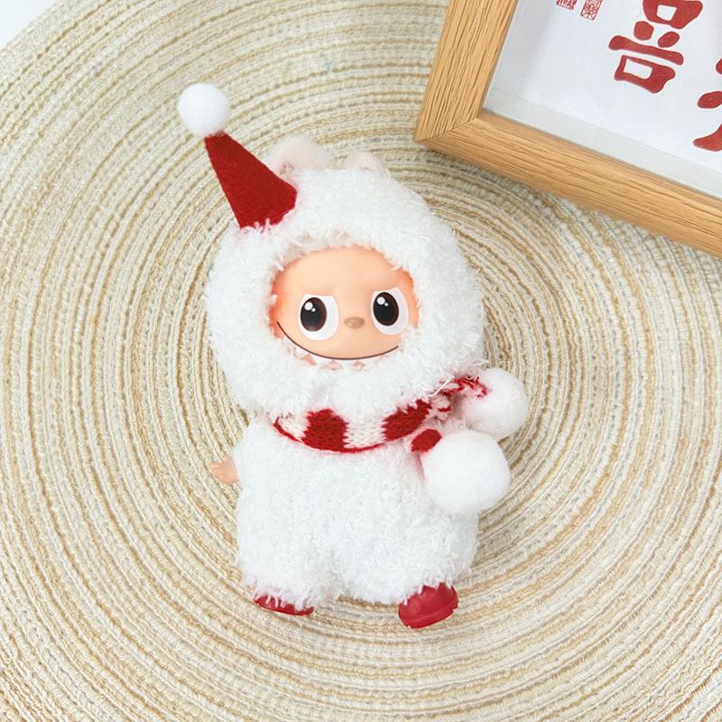 4th Generation Mini Clothes Snowman Christmas Suit with Small Nose and Heart Code Baby Clothes Are Cute.
