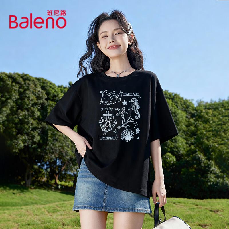 Baleno Women s Pure Cotton Short Sleeve T-Shirt XL
