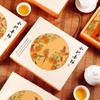 Golden Autumn Persimmon Mooncake Gift Box