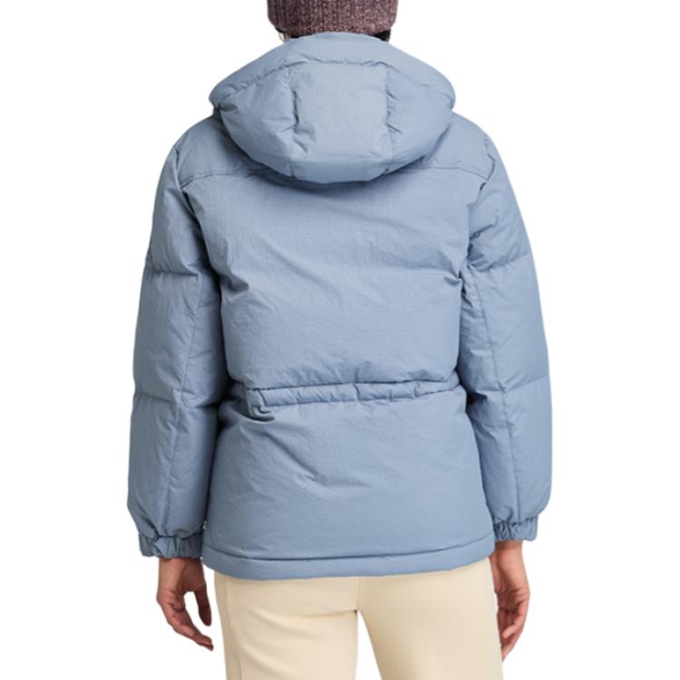 Timberland Duck Down Warm Water-Resistant Loose Fit Down Jacket Women Jacket Nebula-Blue A5ZAU-A42