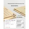 HANDUNYOU 5-in-1 Educational Board Game Set for Kids