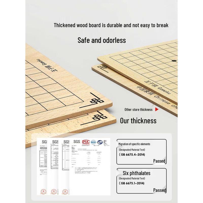HANDUNYOU 5-in-1 Educational Board Game Set for Kids