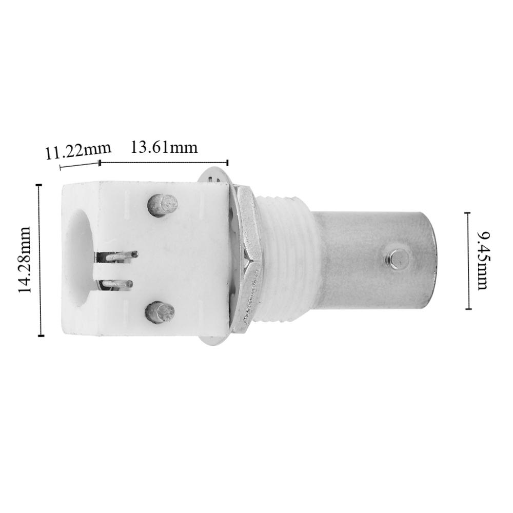 10 Pcs Solder BNC Connector 90 Degree BNCQ9 Adapter BNC Female Socket  Signal Transmission