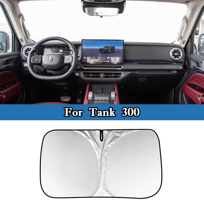 

For Great Wall Tank 300 400 500 700 Car Windshield Sunshade Cover Foldable Front Window Sun Visor Blocks UV Protection Cover