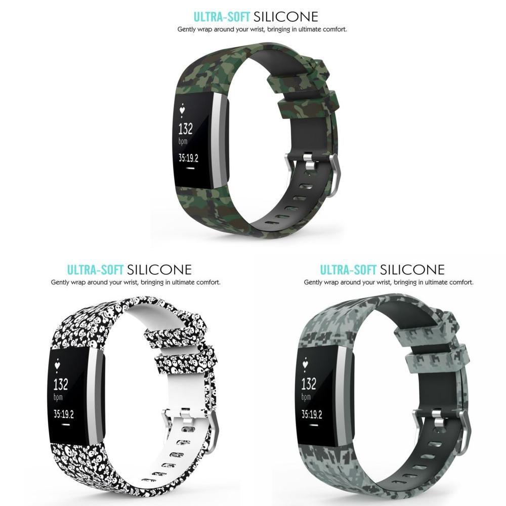 Stylish Silicone Bands For Fitbit Charge 4 And Charge 3 Comfortable And Durable