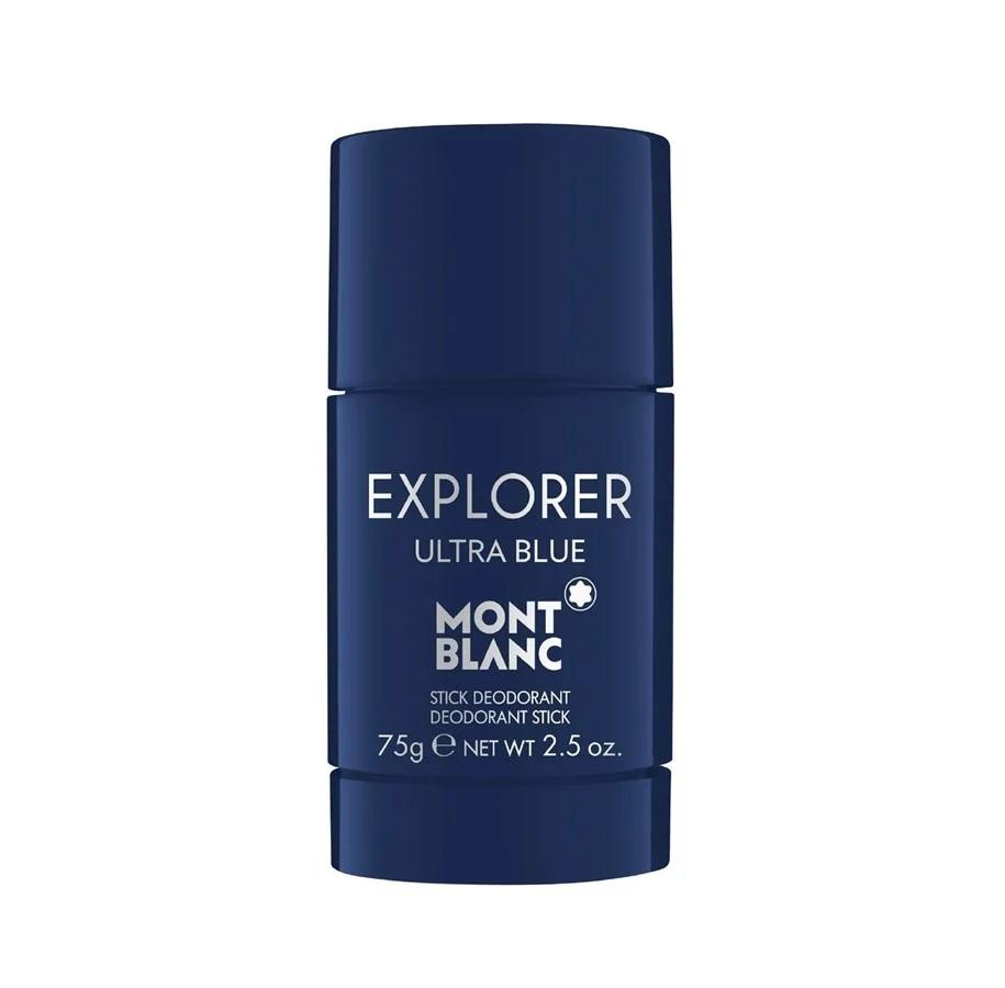 Mont Blanc Explorer Ultra Blue Men's Deodorant Stick - Long-Lasting 75g