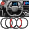 BFH1 Leather Car Steering Wheel Cover for ALL New MG 3 MG3 2024 2025 Non-slip Auto Interior Accessories