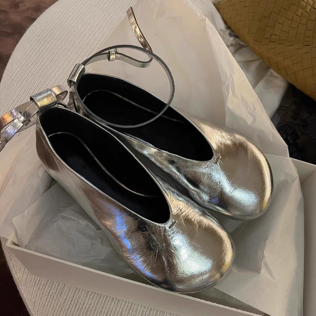 

Внутреннее увеличение высоты кожаная платформа серебристые туфли-лодочки женские балетки Мэри Джейн маленькие кожаные туфли женская обувь 40 чёрный