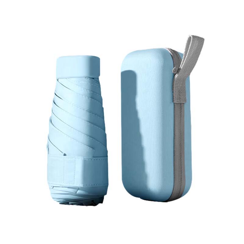 MAYDU M6112 Ultra-Compact 6-Fold Sun Umbrella with Capsule Case