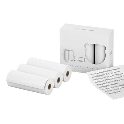 PeriPage 77 x 30mm Notities Thermisch Papier Rol BPA Vrij Niet-klevend Bonpapier Waterdicht Oliebestendig Wrijvingsbestendig voor