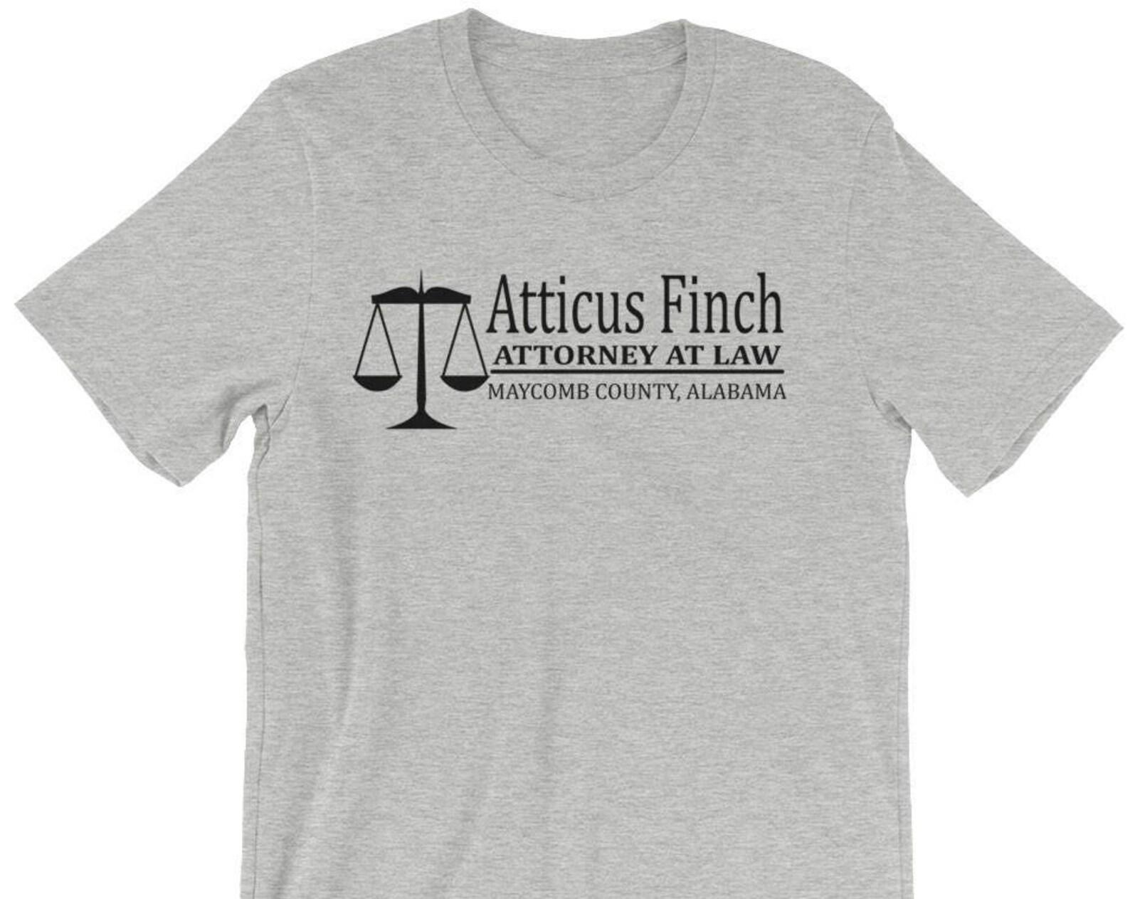 Atticus Finch Attorney At Law - Unisex T-Shirt S