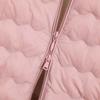 Korean Style Lightweight Collarless Down Jacket for Women