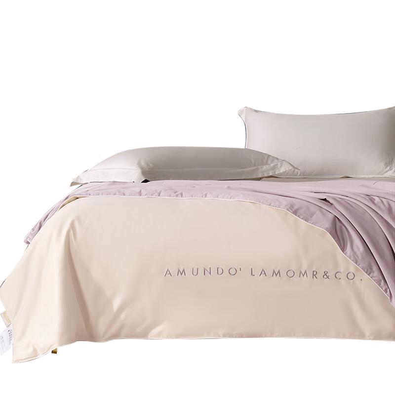 

KINTHERI 100-Count Cotton Sateen Embroidered Silk Quilt