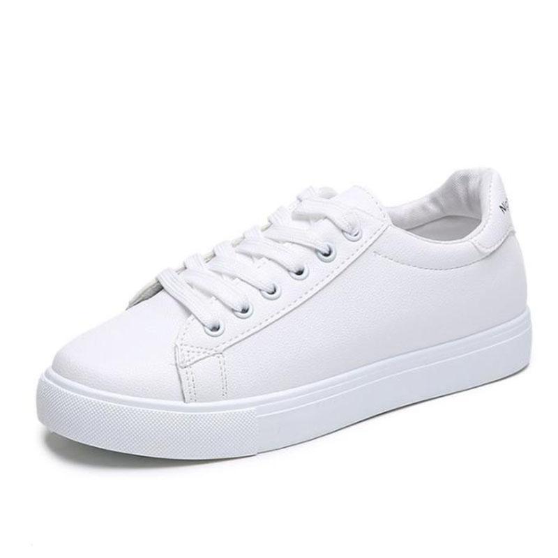 Women Sneaker Breathable Students Casual Shoes Sports for Girl Flat White Vulcanize Shoes Female Zapatos De Mujer