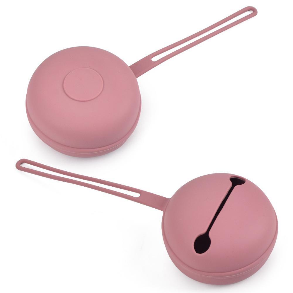 Taşınabilir Askılı Çocuk Silikon Emzik Saklama Çantası