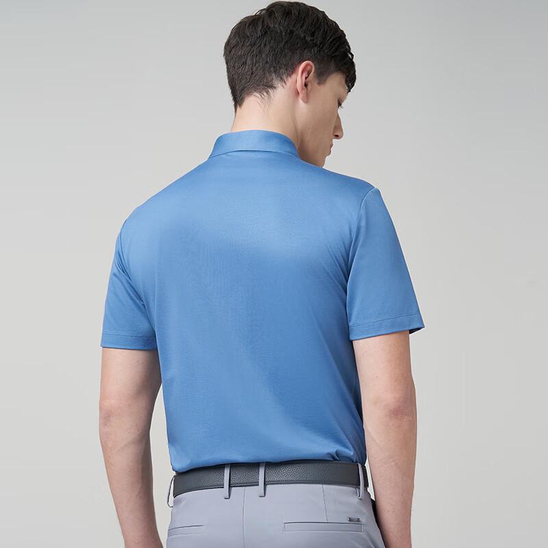 Septwolves Men's Business Casual Short-Sleeve Shirt