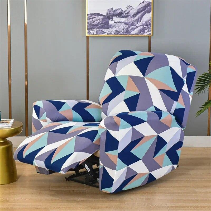 Spandex Recliner Chair Cover Lazy Boy Recliner Sofa Covers High Stretch Slipcover 1 Seater Sofa Cover for Living Room Home Decor