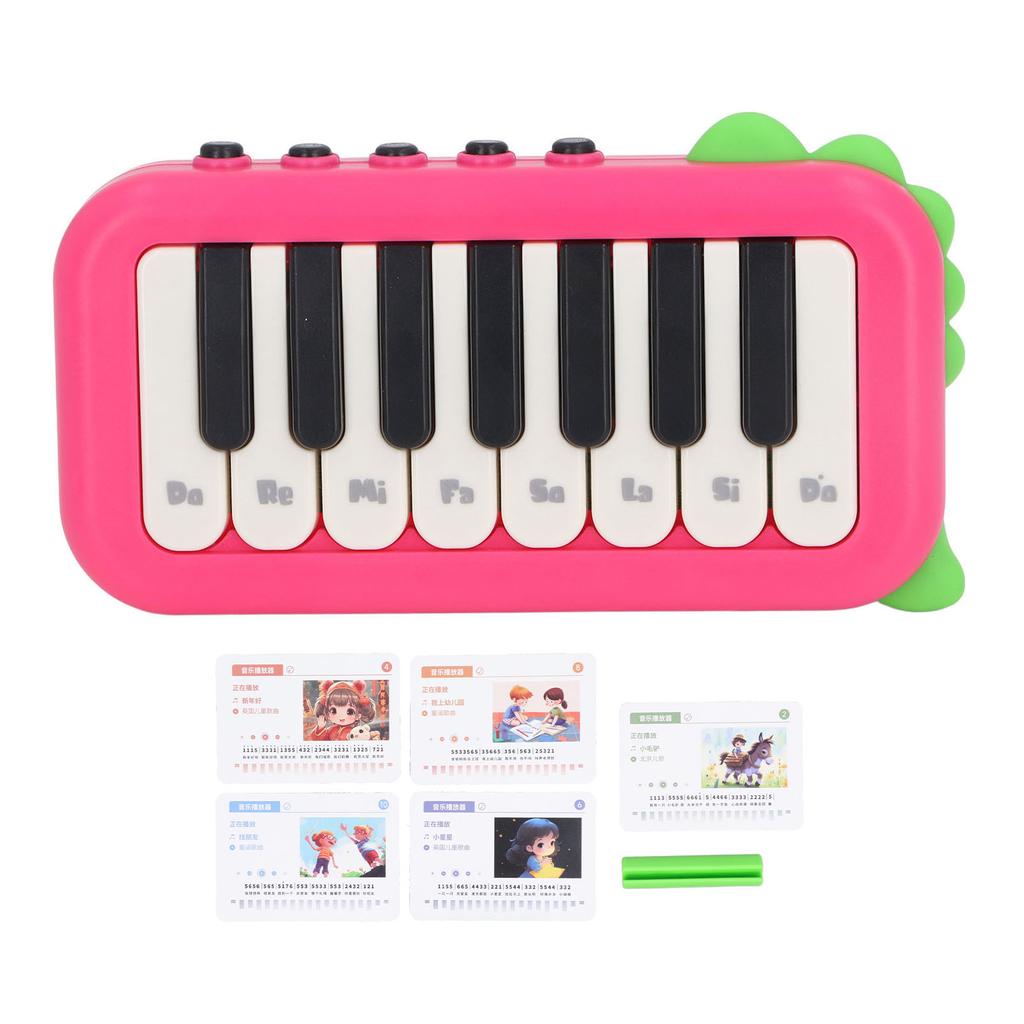 Kids Pocket Piano Keyboard Miniature 15 Keys Educational Musical Instruments Piano for Beginners